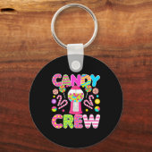 Candy Crew Candy Costume Women Candy Land Kids Swe Sleutelhanger (Voorkant)