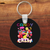 Candy Crew Candy Costume Women Candy Land Kids Swe Sleutelhanger (Voorkant)