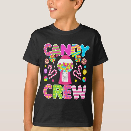 Candy Crew Candy Costume Women Candy Land Kids Swe T-shirt (Voorkant)