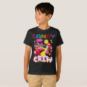 Candy Crew Candy Costume Women Candy Land Kids Swe T-shirt (Voorkant volledig)