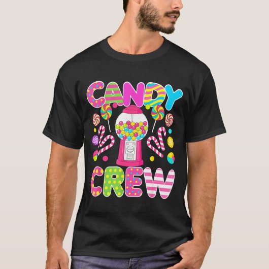 Candy Crew Candy Costume Women Candy Land Kids Swe T-shirt (Voorkant)