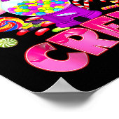Candy Crew Candy Kostuum Vrouwen Candy Land Kinder Poster (Hoek)