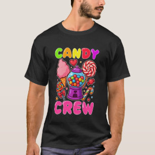 Candy Crew Candy Land Beveiliging Sweetie Candy Sq T-shirt