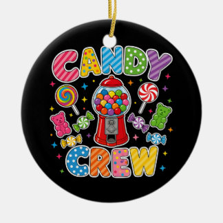 Candy Crew Candy Squad Kostuum voor Vrouwen Mannen Keramisch Ornament