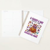 Candy Dag Houdt Monsters Weg Halloween Pompoen_1 Planner (Display)