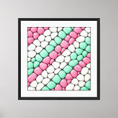 Candy Diagonaal Canvas Afdruk (Voorkant)
