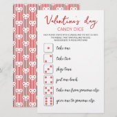 Candy Dobbelsteen Bewerkbare Valentijnsdag feestje (Voorkant / Achterkant)