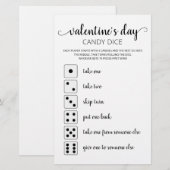 Candy Dobbelsteen Bewerkbare Valentijnsdagspartij (Voorkant / Achterkant)