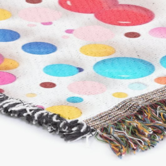 Candy Dot Confetti Patroon Dekbed Deken (Hoek)