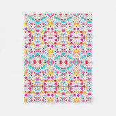 Candy Dot Confetti Patroon Dekbed Fleece Deken (Voorkant)