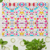 Candy Dot Confetti Patroon Dekbed Theedoek (Gevouwen)