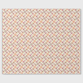 Candy en Cakes Crème Cadeaupapier (Vlak)
