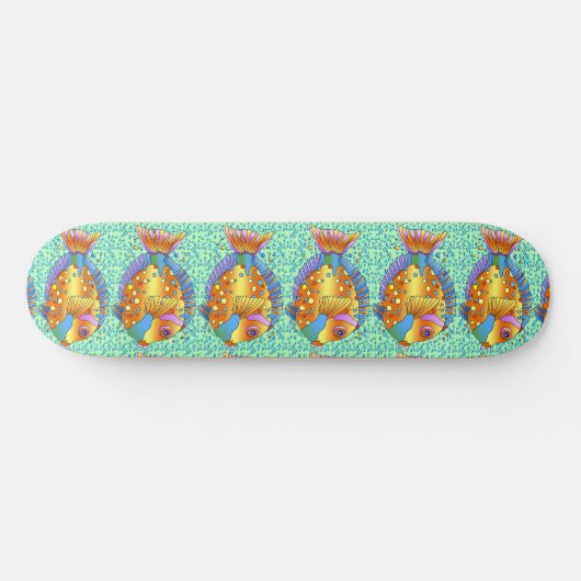 Candy Fish Skateboard (Horizontaal)