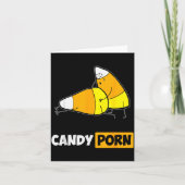 Candy Funny Halloween Men Gift Kaart (Voorkant)