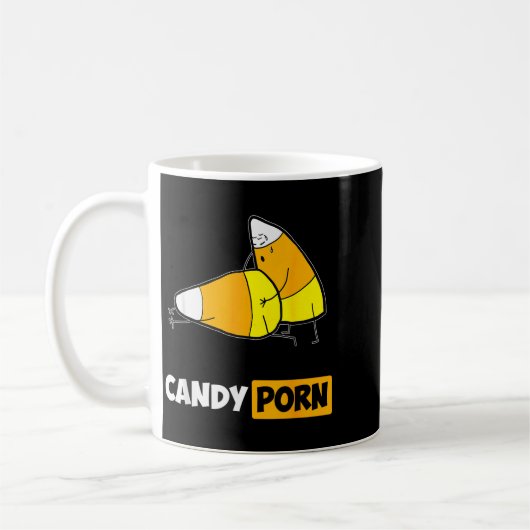 Candy Funny Halloween Men Gift Koffiemok (Links)