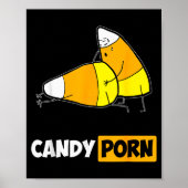 Candy Funny Halloween Men Gift  Poster (Voorkant)