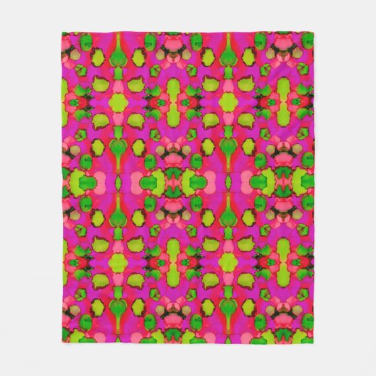 Candy Girl Fleece Deken (Voorkant)