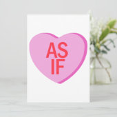 Candy Heart - ALSJEEKWAM Kaart (Staand voorkant)