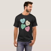 Candy Heart Anti Valentines Day T-shirt (Voorkant volledig)