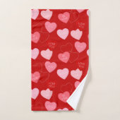 Candy Heart Cascade Bad Handdoek (Handdoek)