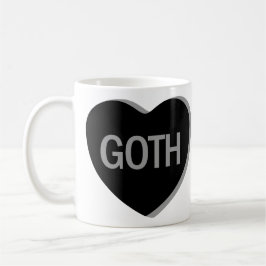 Candy Heart - Goth Koffiemok