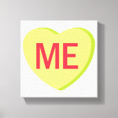 Candy Heart - ME Canvas Afdruk (Voorkant)