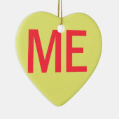 Candy Heart - ME Keramisch Ornament (Rechts)