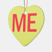 Candy Heart - ME Keramisch Ornament (Links)