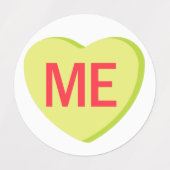Candy Heart - ME Labels (Design 2)