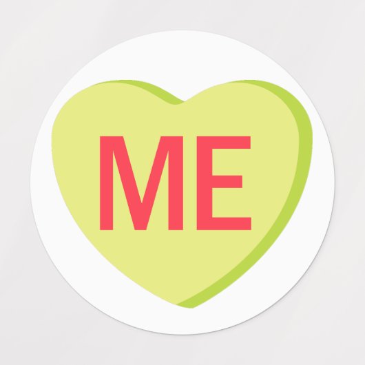 Candy Heart - ME Labels (Design 2)