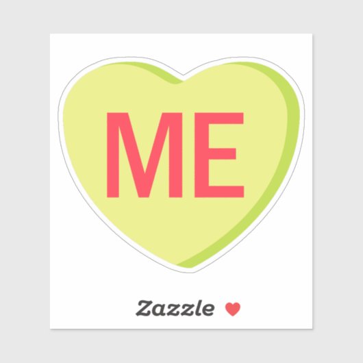 Candy Heart - ME Sticker (Vel)