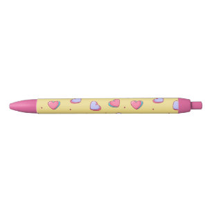 Candy Heart Roze en Gele Pen