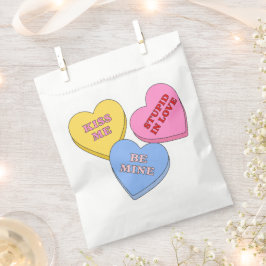 Candy Hearts Valentijnsdag Bedankzakje