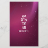 Candy Hearts Valentijnsdagfeestje Flyer (Achterkant)