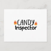 Candy inspector briefkaart (Voorkant)
