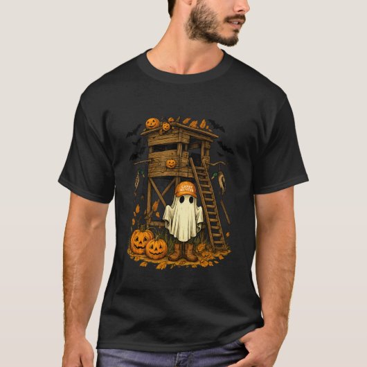 Candy Jager Geest Hertenstandaard Grappig Hallowee T-shirt (Voorkant)