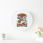 Candy Jager Halloween Geest Pompoen Emmer_1 Grote Klok (Huis)