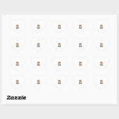 Candy Jager Halloween Geest Pompoen Emmer_1 Hart Sticker (Vel)