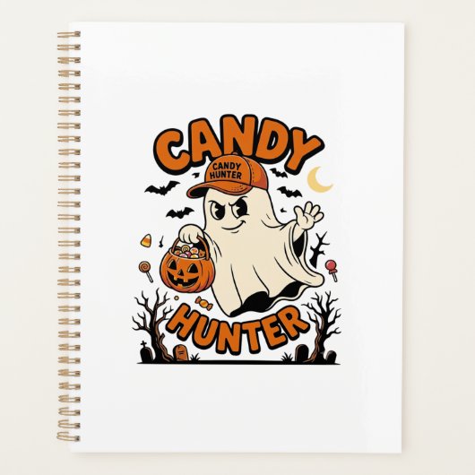 Candy Jager Halloween Geest Pompoen Emmer_1 Planner (Voorkant)