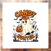 Candy Jager Halloween Geest Pompoen Emmer_1 Raamsticker (Vel 2)