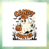 Candy Jager Halloween Geest Pompoen Emmer_1 Raamsticker (Vel 3)