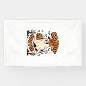 Candy Jager Halloween Geest Pompoen Emmer_1 Spandoek (Horizontaal)