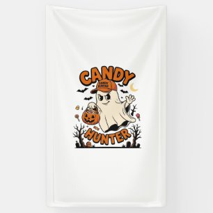 Candy Jager Halloween Geest Pompoen Emmer_1 Spandoek