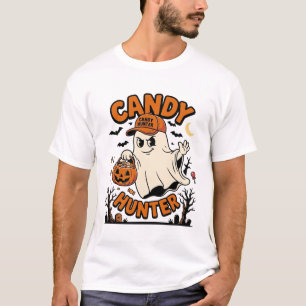 Candy Jager Halloween Geest Pompoen Emmer_1 T-shirt