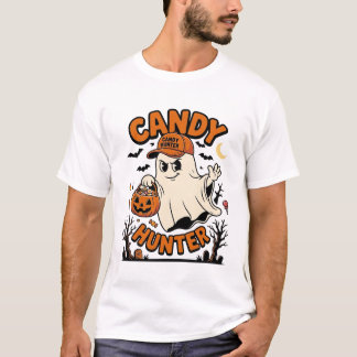 Candy Jager Halloween Geest Pompoen Emmer_1 T-shirt