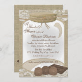 Candy Jar en Chocolates Vrijgezellenfeest Kaart (Voorkant / Achterkant)