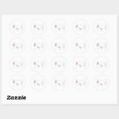 Candy Jars Ronde Sticker (Vel)