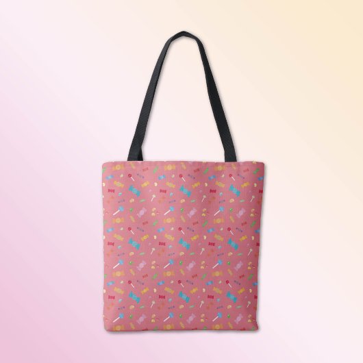 Candy Joy Koraal Roze Tote Tas