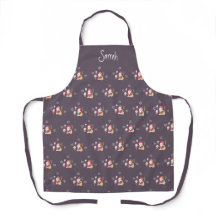 Candy Kerstman Kerst Patroon Aquarel Monogram