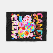 Candy Land Candy Crew Party Halloween Costumes Adu Fleece Deken (Voorkant (Horizontaal))